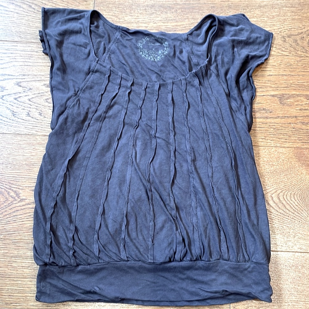 3 for $15 Anthropologie Deletta medium flutter sleeve top